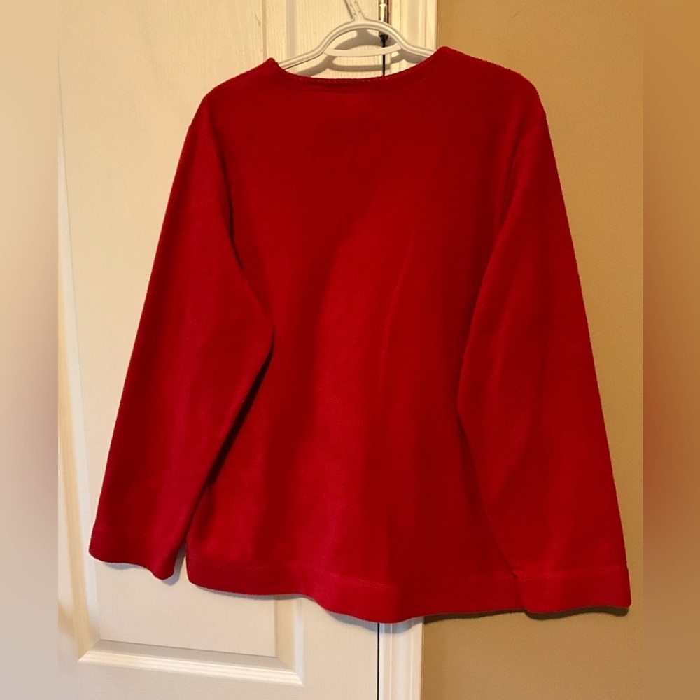 White Stag Red Women’s Sweatshirt with Snowman Design Size XL 16-18. - Picture 2 of 3